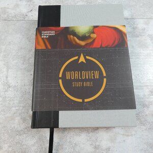 CSB World View Plain Wording Cloth Hardcover Study Bible